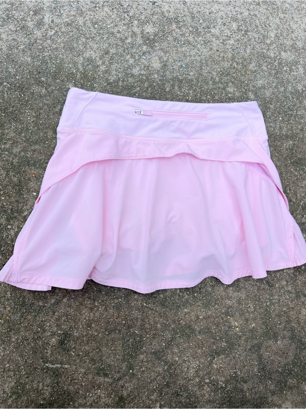 Lululemon Play Off The Pleats 13” Tennis Skirt Pearl Pink Pastel Baby Pink 6 - Picture 4 of 5